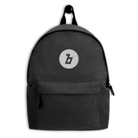 Infamous B Embroidered Backpack